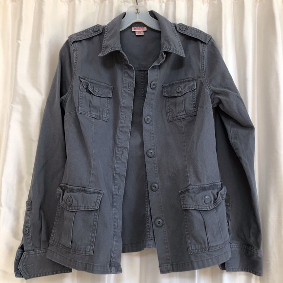 Mossimo Supply Co. Jackets & Blazers - Great gray "army" jacket.😍medium.  Mossimo.